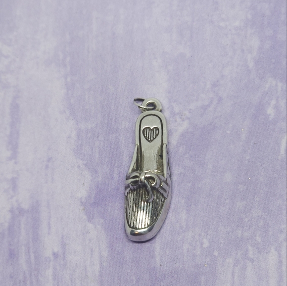 👍 5 For $20 Brighton Silver Tone Shoe Charm - Picture 1 of 5